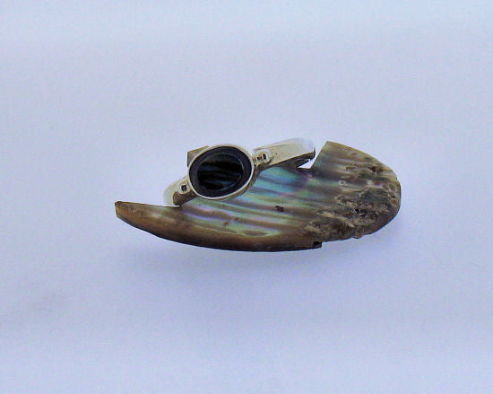 Abalone and Silver Ring NR30AB