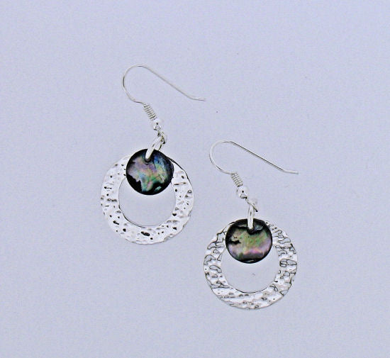 Abalone Shell Drop Earrings YAB20